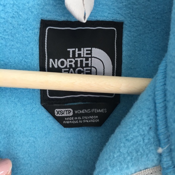 Blue & Silver North Face Coat - Picture 6 of 6