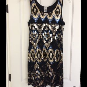 Cache Size: M  Sequined Dress