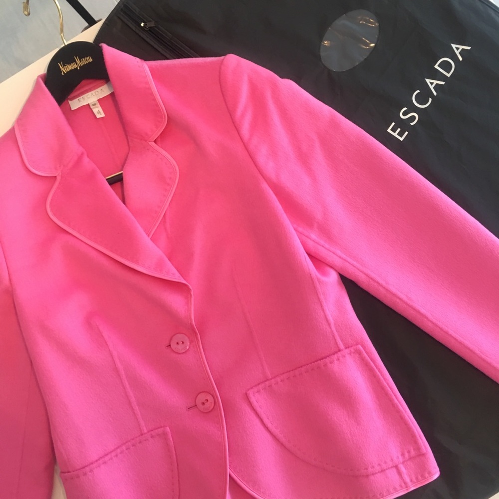 Escada Angora Wool Blazer