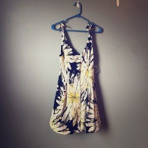 Free People XS floral print dress new w/ tags