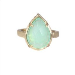 Kendra Scott daisy ring in chalcedony, size 7/8