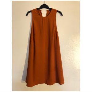 American apparel tunic dress brand new hot orange