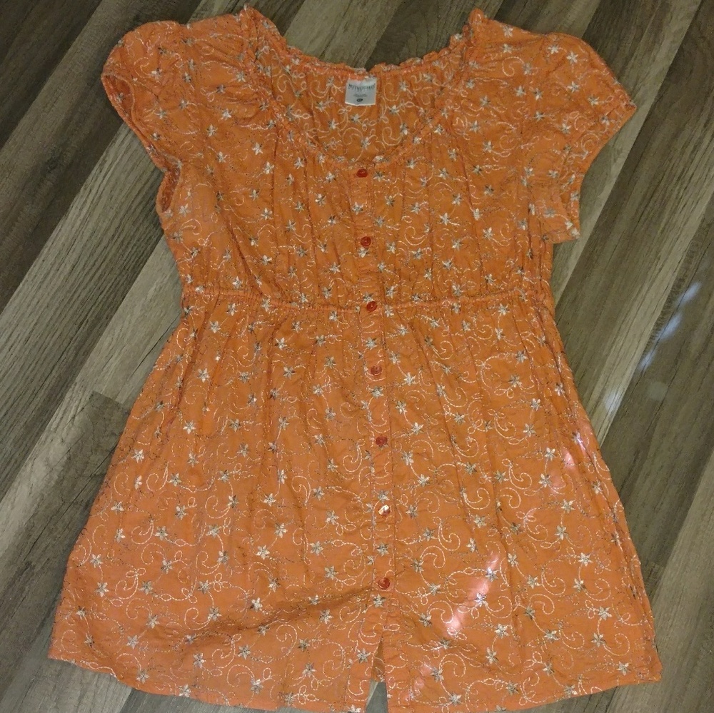 Maternity button down blouse