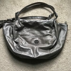 Tory Burch Metallic Hobo