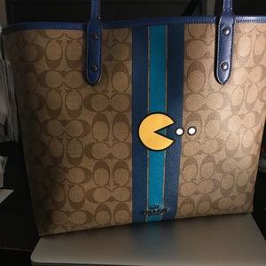 Coach Pac-Man tote