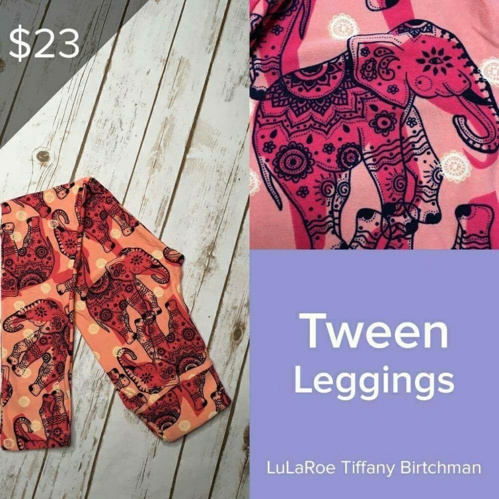 Lularoe leggings....os and tween MAINLY 🐘 - Picture 4 of 4