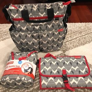 Skip Hop Diaper Bag Set