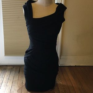 Sexy black dress-from Anthropologie