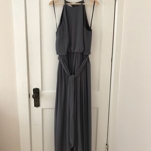 BHLDN Alana Dress | Grey | Size 12