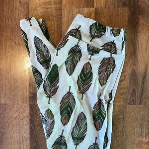 Feather LuLaRoe leggings