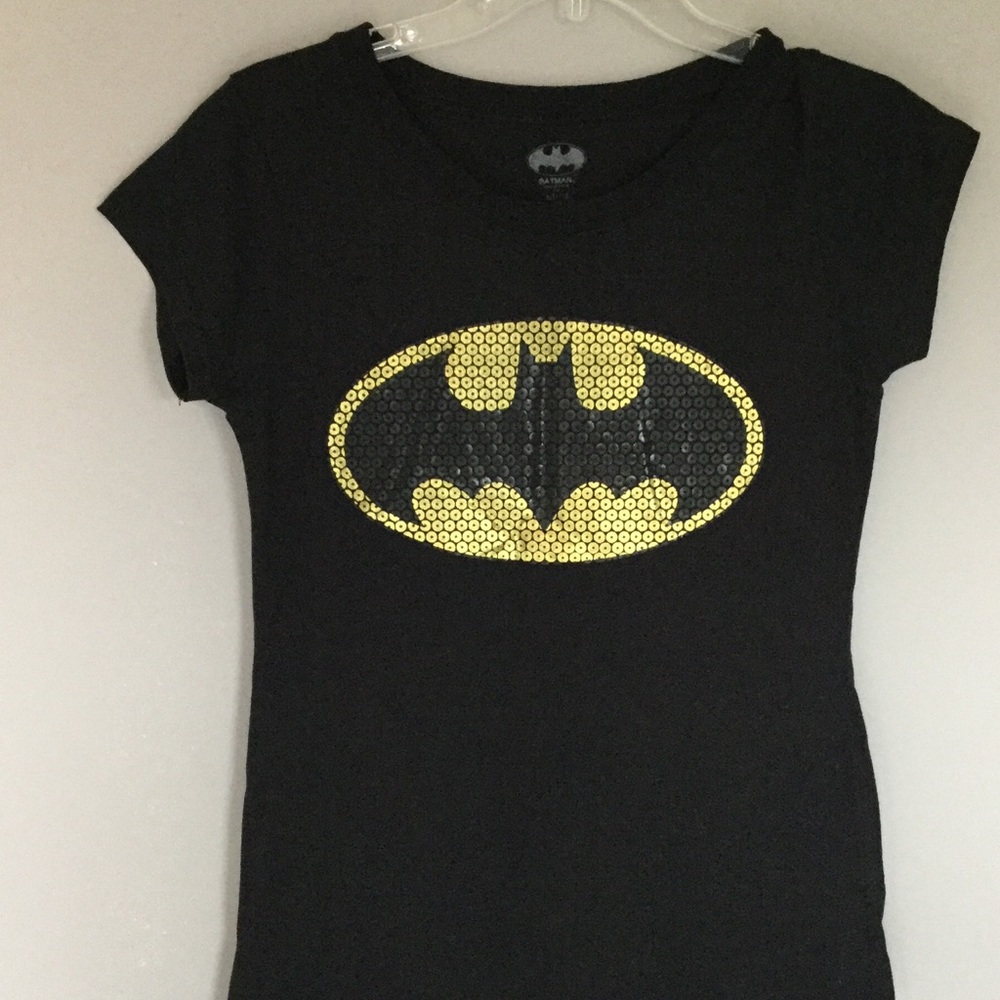 Metallic Batman tee