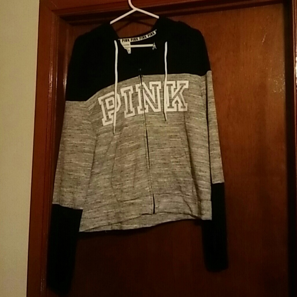 Pink Victoria's Secret hoodie