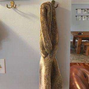 Luxe faux fur scarf