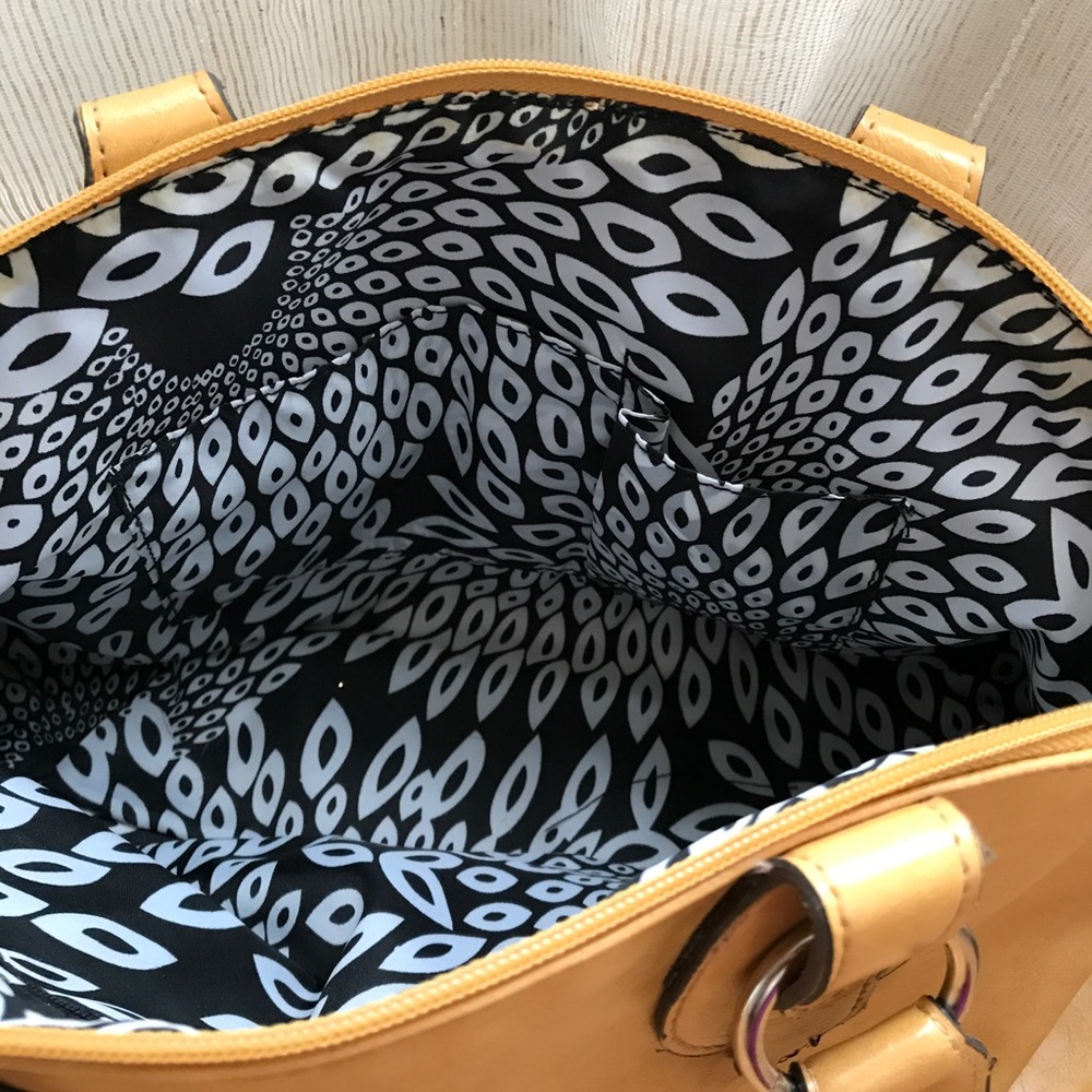 Mustard yellow purse