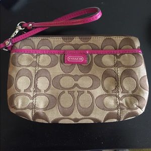Coach wristlet