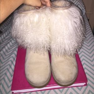 Beautiful fur uggs