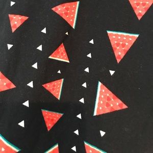 TC LuLaRoe Watermelon leggings