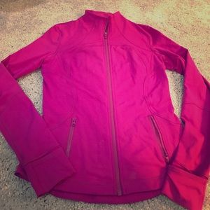 Lululemon fuschia jacket. Worn twice.