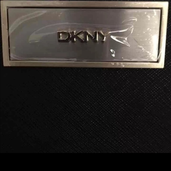 AUTHENTIC DKNY Black SAFFINO Leather Handbag! - Picture 4 of 4