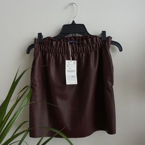 NWT maroon skirt