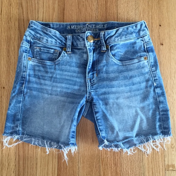 American Eagle Outfitters Pants - American Eagle Super Super Stretch Cut off shorts