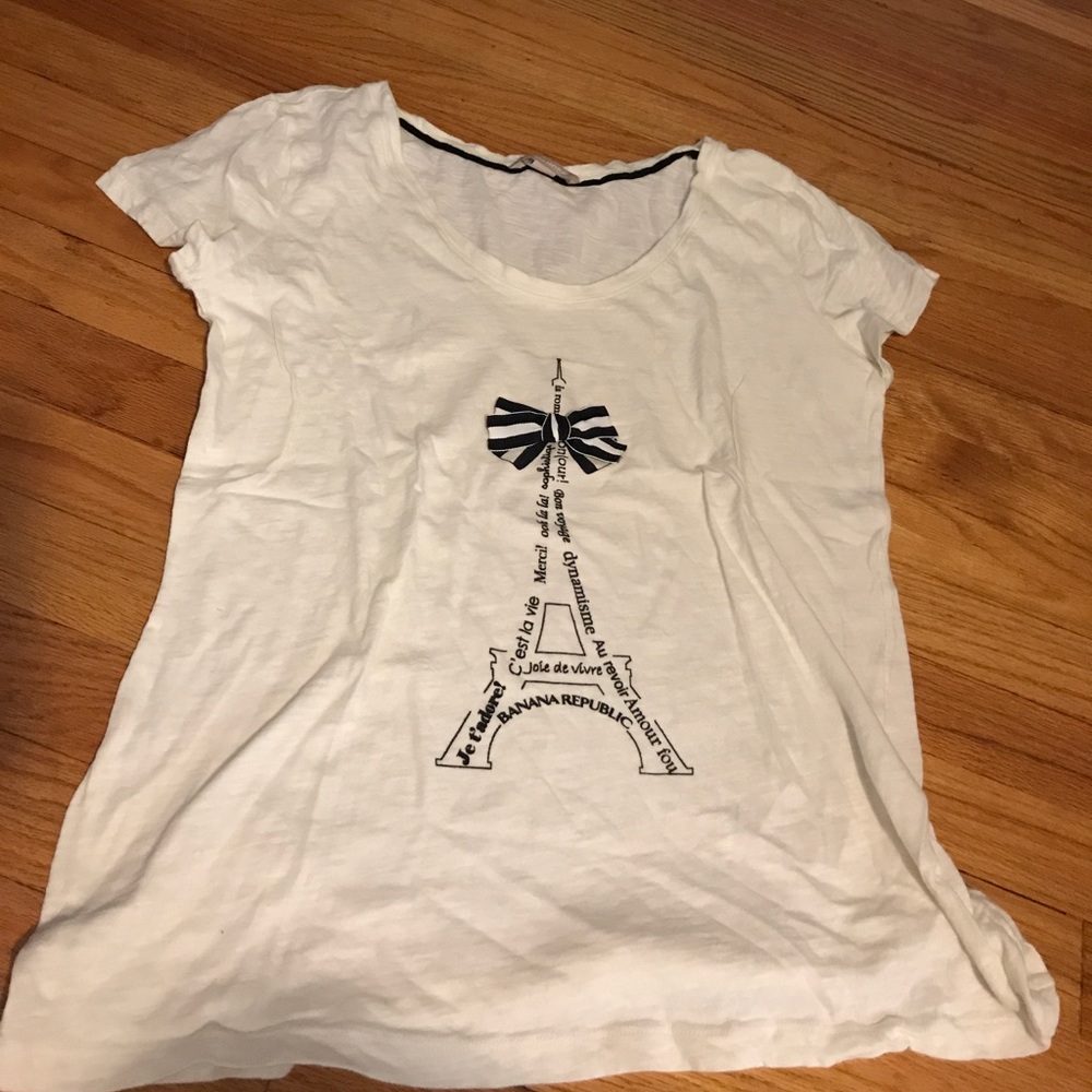 Banana Republic Eiffel Tower Tee