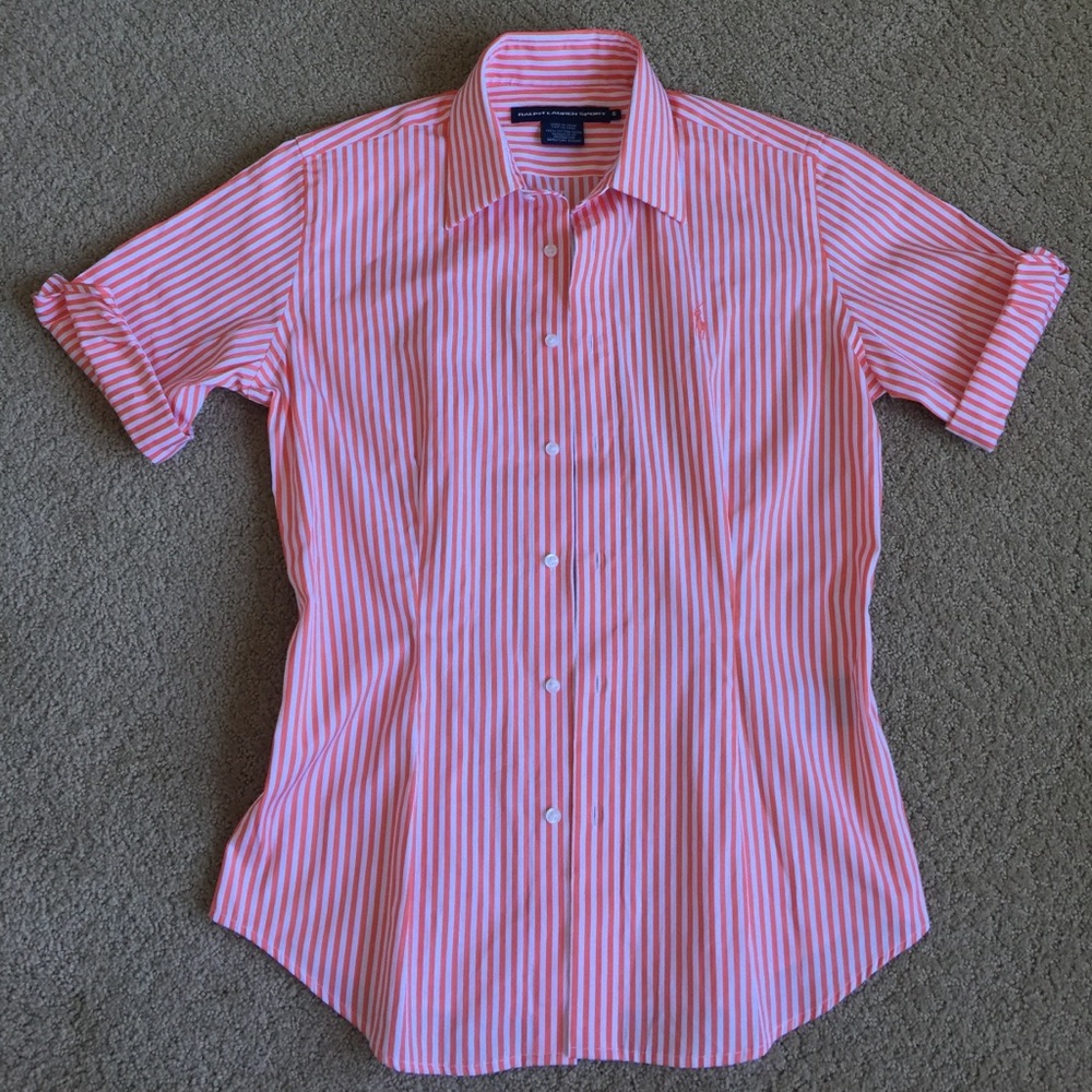 NWOT Ralph Lauren Sport S/S shirt size 6