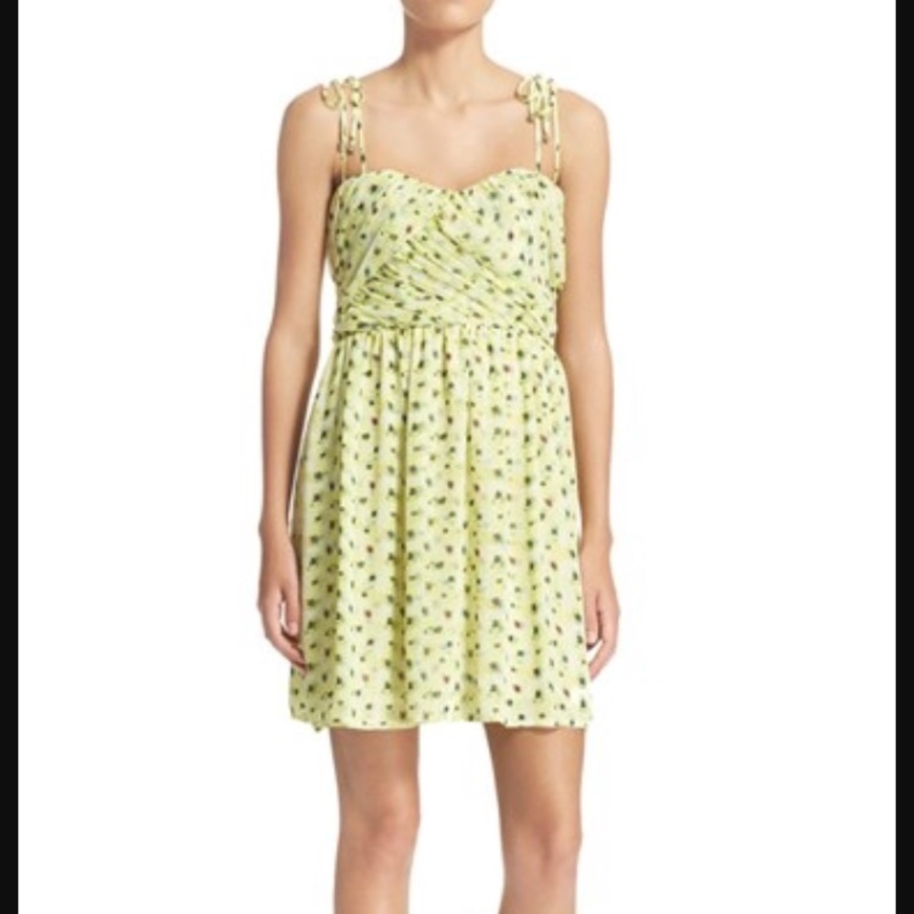 Brand new The Kooples yellow summer/spring dress