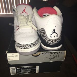 Retro Jordan- Cement 3's