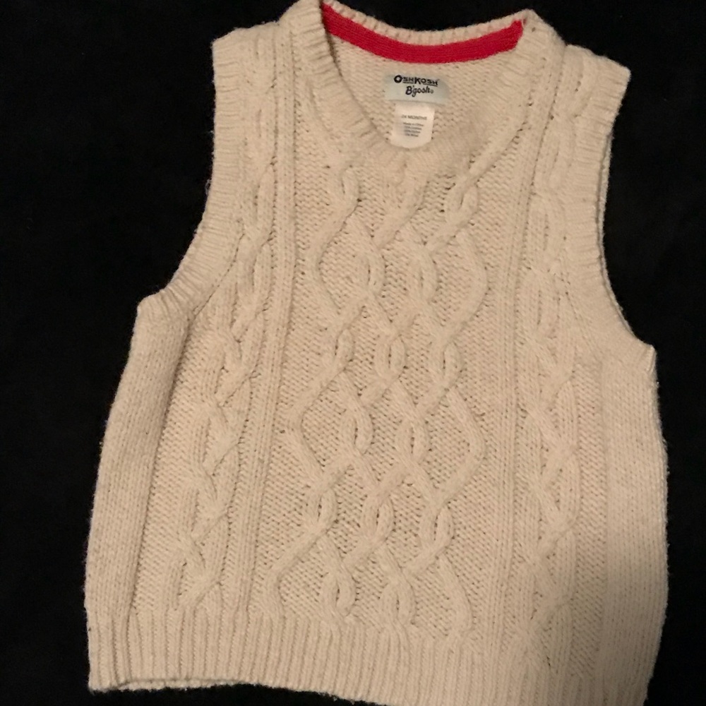 Yummy holiday sweater vest!