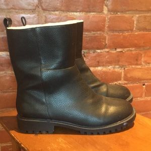 SOLD! Vegan Leather Boots