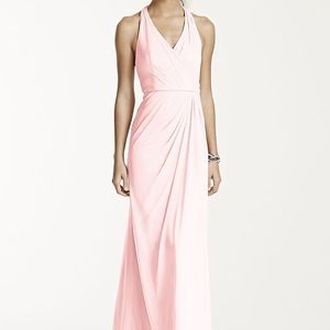 Beautiful Petal Pink Bridesmaids Dress F15983