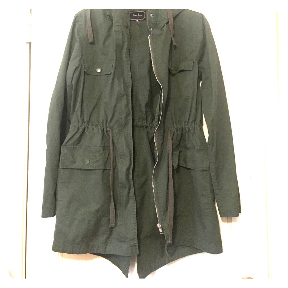 Olive Green Utility Jacket NWOT