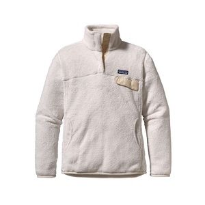 Patagonia cream fleece pullover