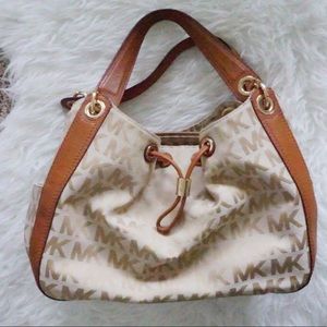 Michael Kors monogram large handbag