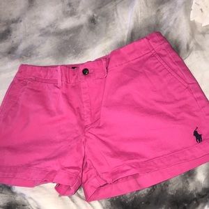 Polo pink shorts