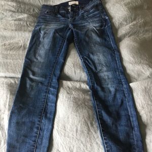 Madewell High Waist Skinny Jeans