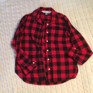Old Navy classic flannel - XS