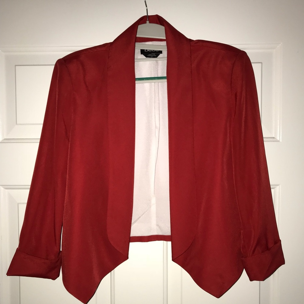 Red Blazer by Bebe