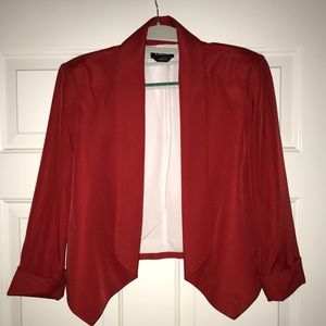 Red Blazer by Bebe