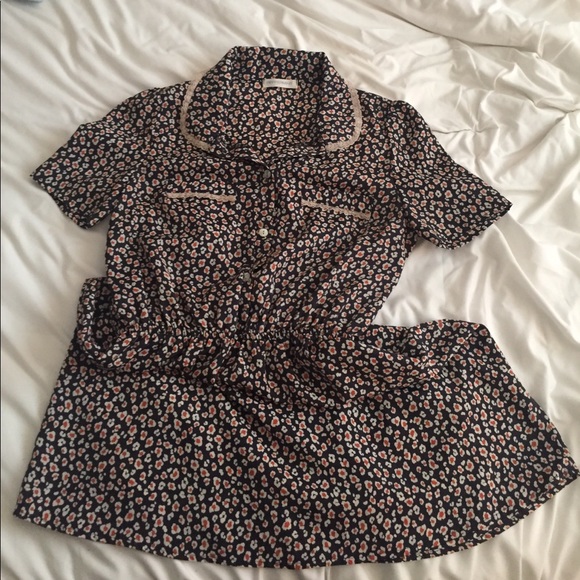 Peppermint Dresses & Skirts - *FINAL PRICE!* Peppermint Button-Up Collar Dress*