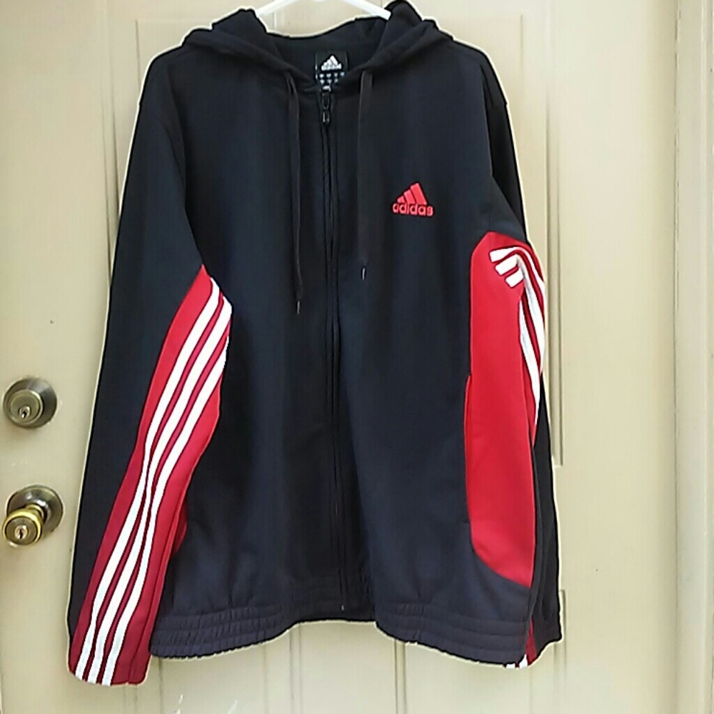 Adidas Mens Zip Up Track Jacket