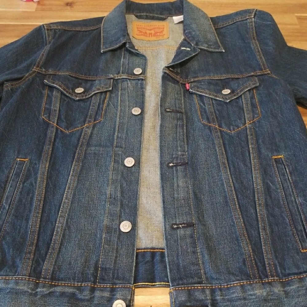 Levis jean trucker coat