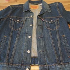 Levis jean trucker coat