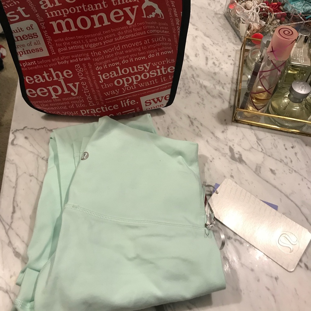LuLulemon Wunder Under Pant High-Rise Mint Green