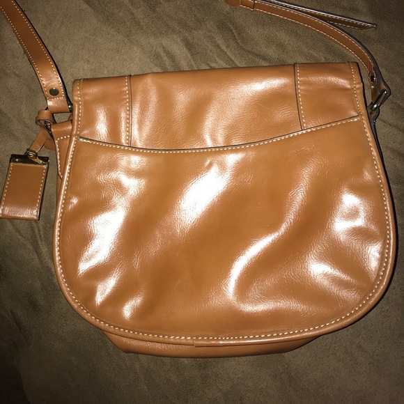 Nine West Camel In the Loop Saddlebag - Picture 5 of 8