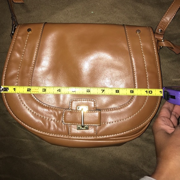 Nine West Camel In the Loop Saddlebag - Picture 7 of 8