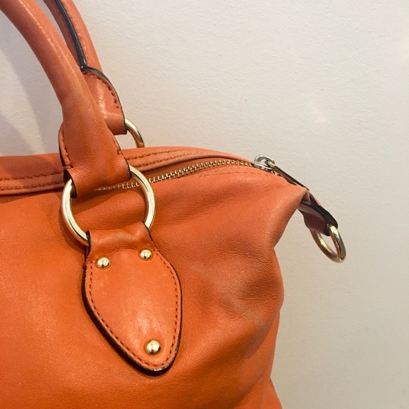 Micheal Kors Tangerine Leather Crossbody - Picture 8 of 8