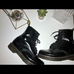Black Doc Martens!!! Super retro!