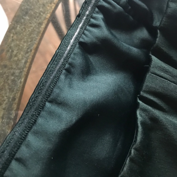 Express Strapless Size 12 Green Dress - Picture 4 of 4